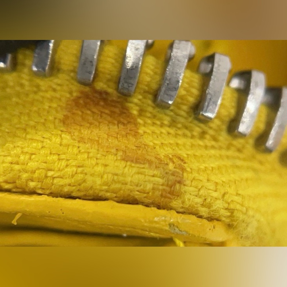 Balenciaga Leather Yellow Clutch Organizer - Picture 7 of 11
